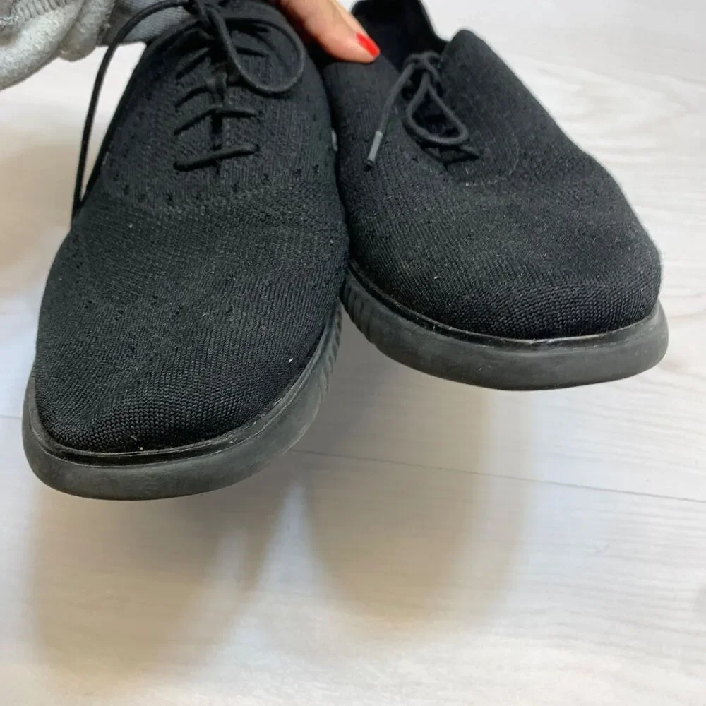 Cole Haan‎ Men's Size 13M Zerogrand Laser Wingtip Oxford Black Style C28527